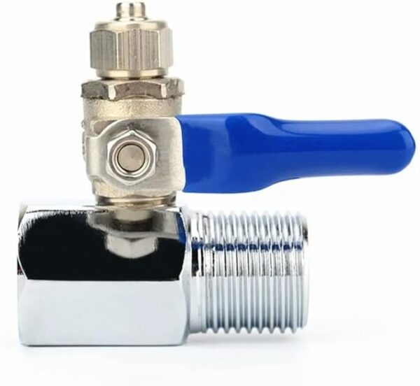 1 x Wasserfilter Umkehrosmose T-Abzweig 1/2 Zoll auf 1/4 Zoll Rohranschluss