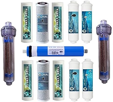 AIFIR Umkehrosmose Anlage 6-7 Stufen 50 GPD mit Negativ-Ionen Filter