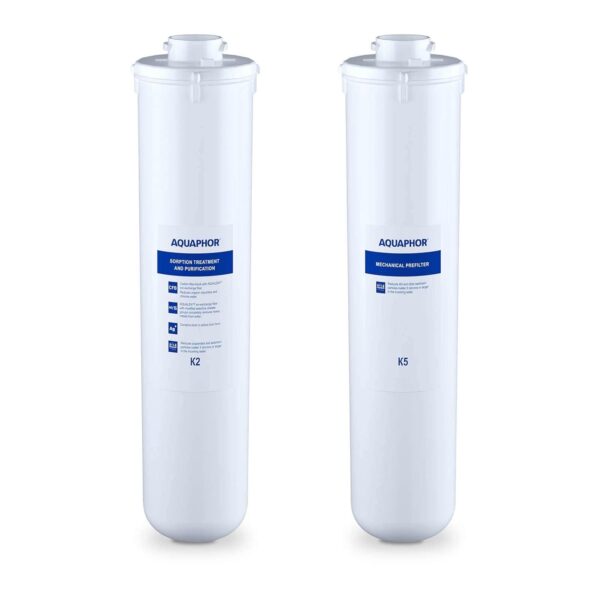 Aquaphor Osmosefilter RO-101S Sediment + Aktivkohleblock für RO-203 & RO-101S 2-teilig