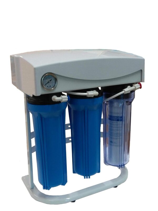 Aquili OSMP100 Osmoseanlage 380 L/G 8,3 L/h 200 L/G Behälter NPS
