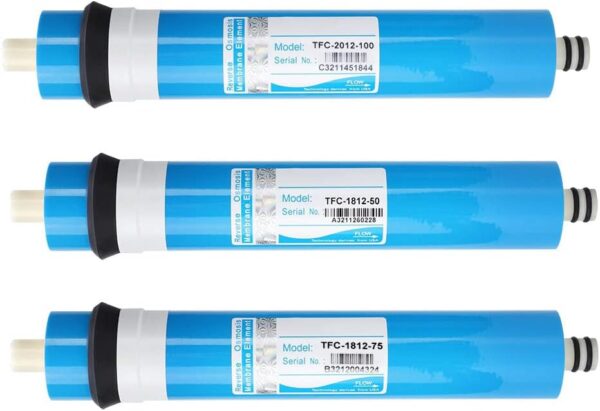 [Brand] RO-Membranfilter 75 GPD 1812-75G Blau für Haushalts-Wassersysteme