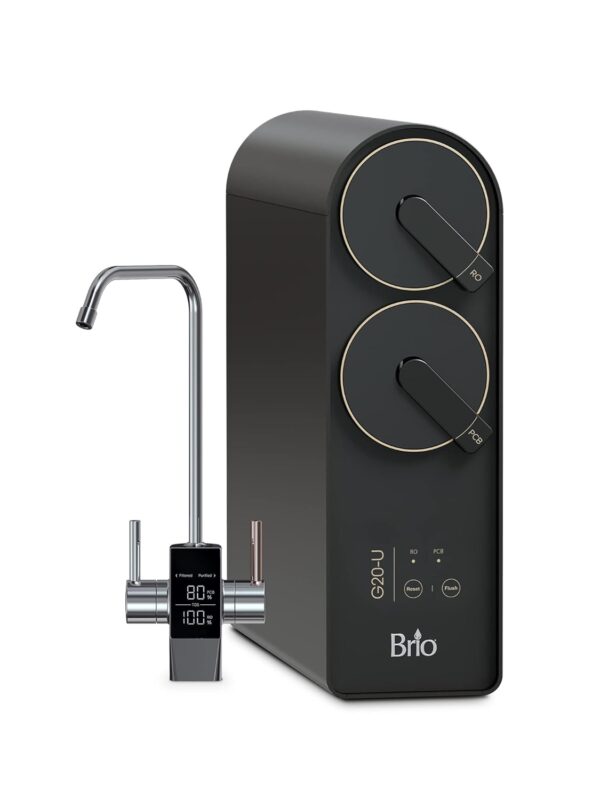 Brio Reverse Osmosis Wasserfiltersystem 700 GPD 2:1 Tankless Unterbaufilter