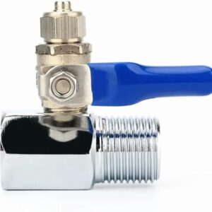 CZAOINCU Wasserfilter Umkehrosmose T-Inlet 1/2" auf 1/4" Zoll-Adapter