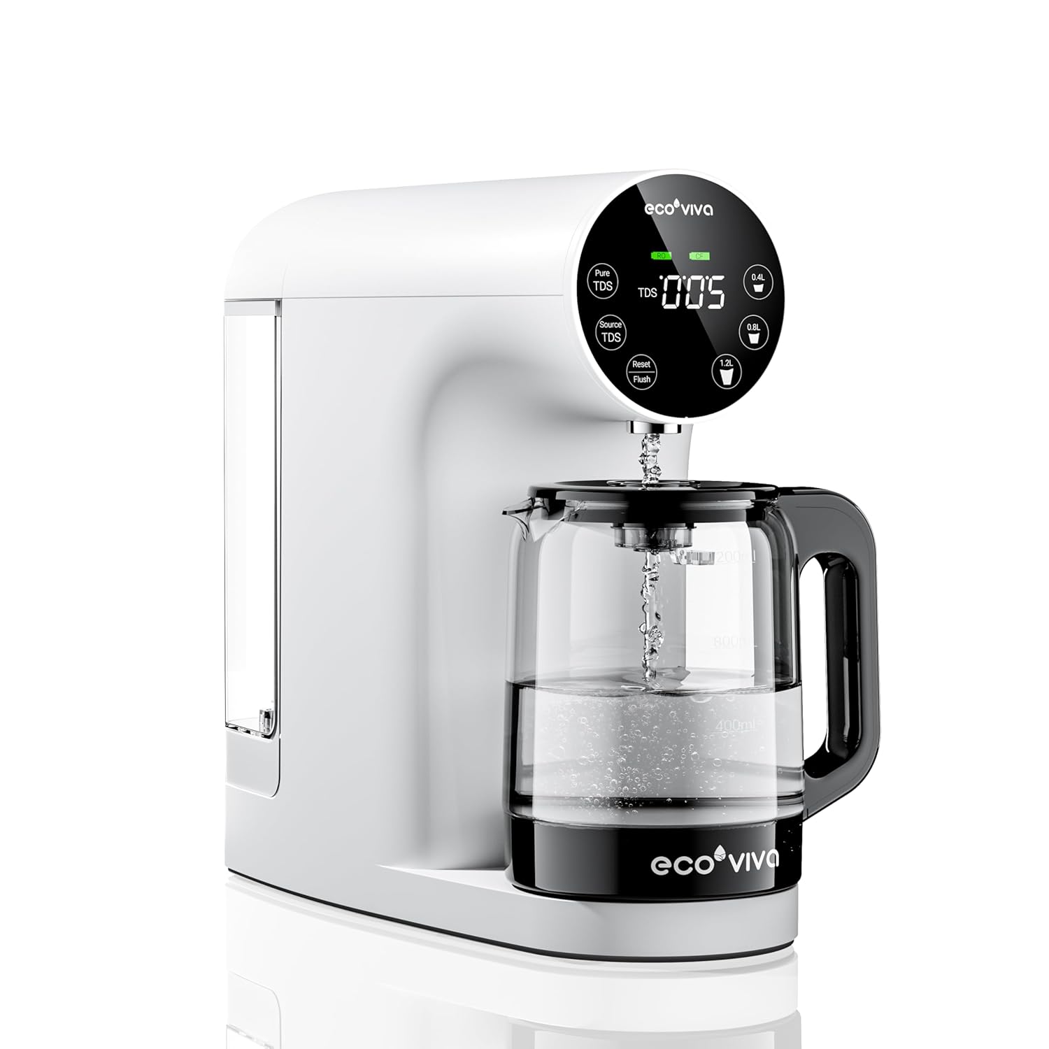 Ecoviva Osmoseanlage 5-stufig 3:1 Reinwasser-Verhältnis NSF/ANSI 58-zertifiziert