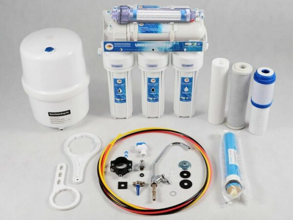 Germany Energiser 7-stufige Umkehrosmose Anlage mit Mineralienanreicherung und hochwertigem Filtersystem für optimale Wasserqualität