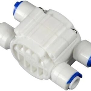 PAKMEZ 1/4 Zoll PE Rohrverbinder für Trinkwasser RO Filtersystem, 12-teilig