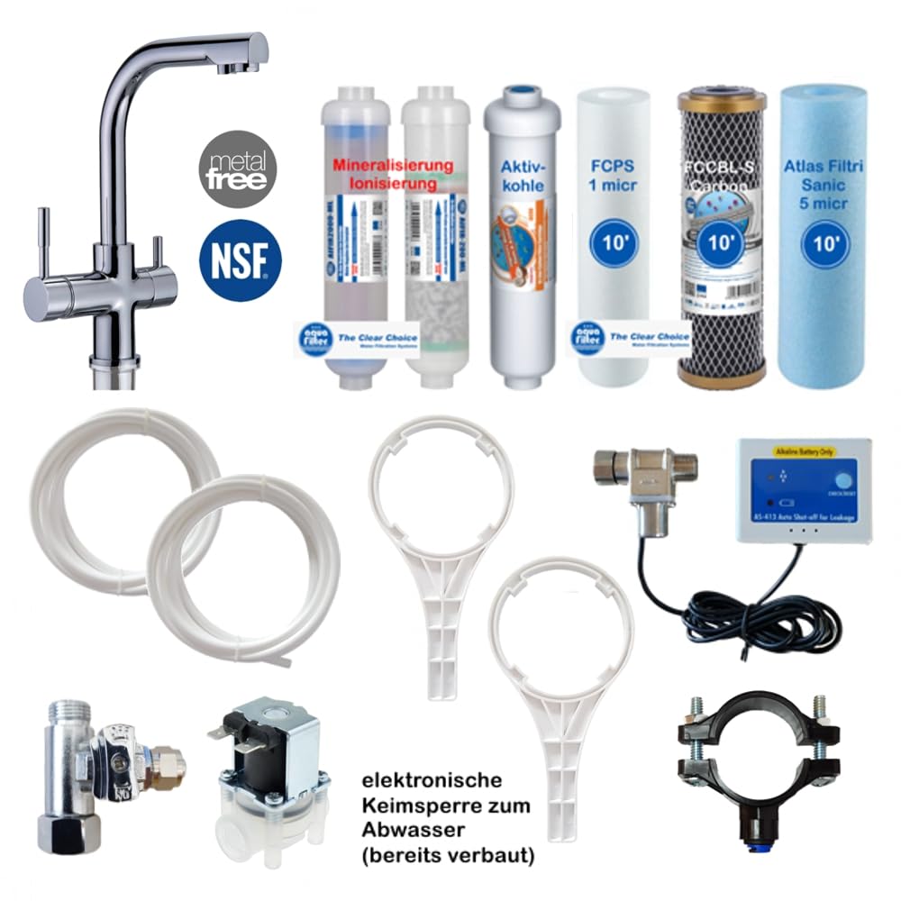 Perfect Water Ultimate Plus PRO 800 GPD 7-stufiges Filtersystem ohne Tank