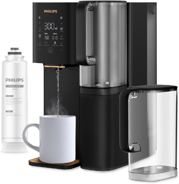 Philips Wasser-Reverse-Osmosestation mit Aquaporin Inside®, sofort heiß, 110 Schadstoffe filternd