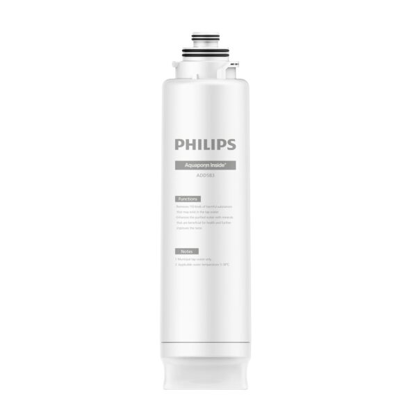 Philips Wasseraufbereiter mit Reverse Osmose, Filter ADD583/10, 110 Schadstoffe, 1 Jahr Laufzeit