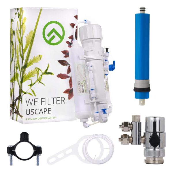 Premium Osmoseanlage 200GPD 760 L/Tag – 5-stufige RO-Anlage für Aquarium & Haushalt