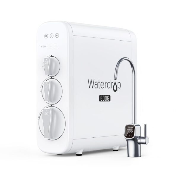 Waterdrop G3P600 RO-System 600 GPD 8000 Liter Entkalkung Unterbaugerät TDS-Reduktion